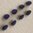 Trachtenknopf mit echtem Perlmutt ❖ viola