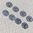 Trachtenknopf mit echtem Emaille ❖ weinrot