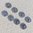Trachtenknopf mit echtem Emaille ❖ weinrot