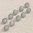 Trachtenknopf mit echtem Emaille ❖ perlmutt