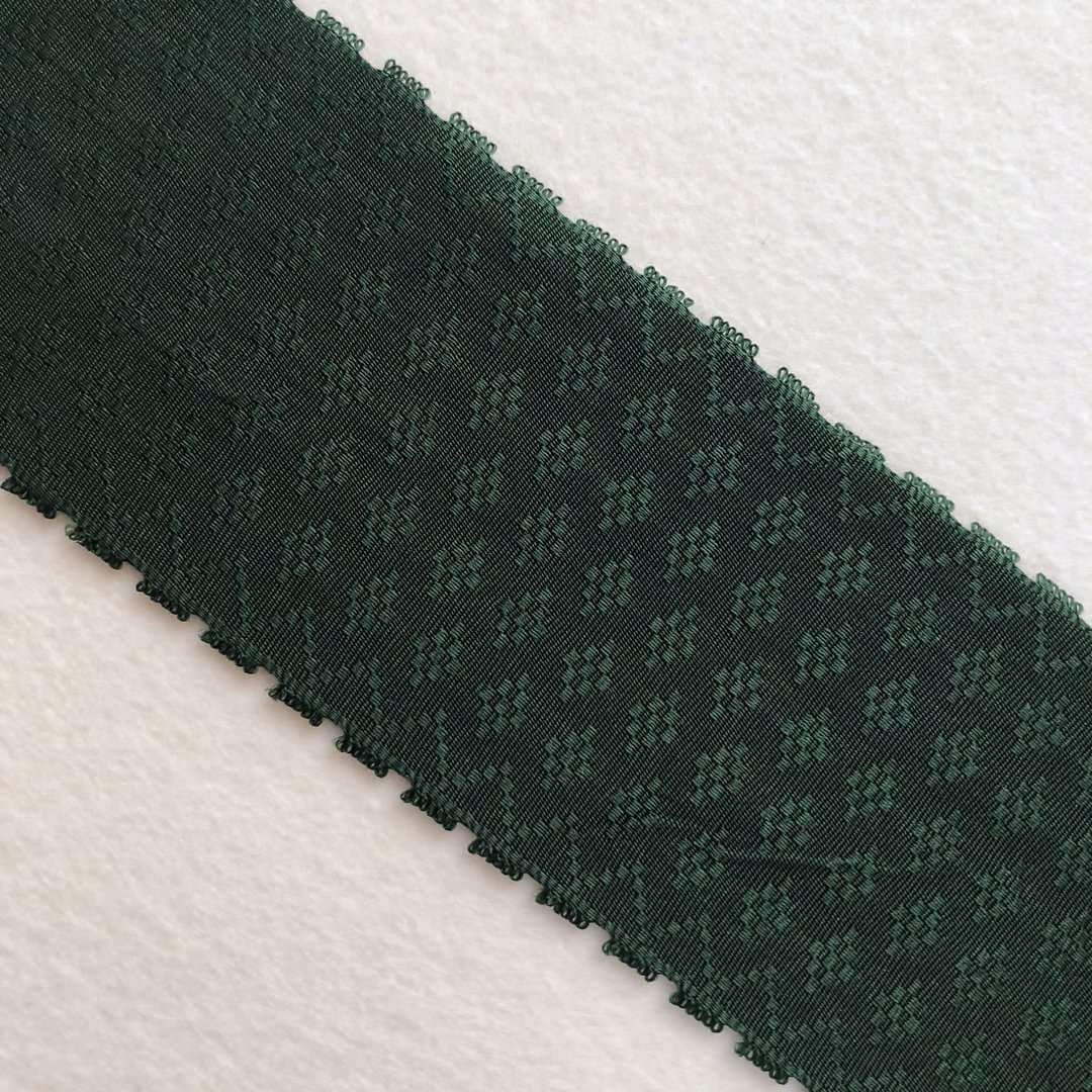 Trachtenband aus Rips ❖ dunkelgrün