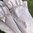 Trachtenschirm aus Paisleysatin ❖ puder