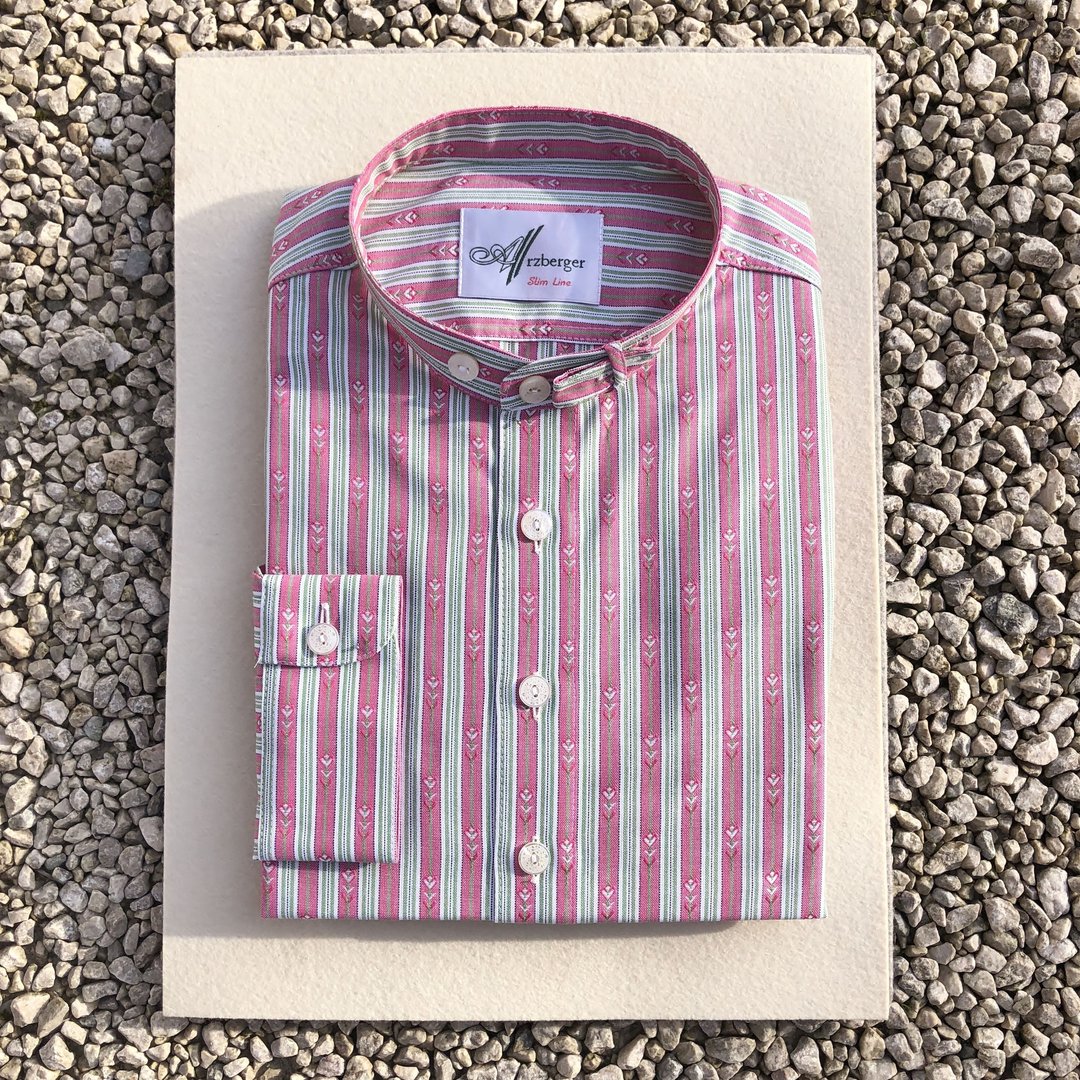 Arzberger Trachtenhemd ❖ pink