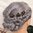 handgefertigte Haarnadel mit Rose ❖ altkupfer