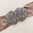 filigrane Schürzenschließe ❖ antik-bronze
