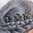 handgefertigte Haarnadel mit Swarovski ❖ grau