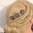 handgefertigte Haarnadel mit Swarovski ❖ beige