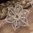 handgefertigte Blütenhaarnadel 3er Set ❖ altrosa