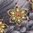 handgefertigte Blütenhaarnadel 3er Set ❖ gold-pink