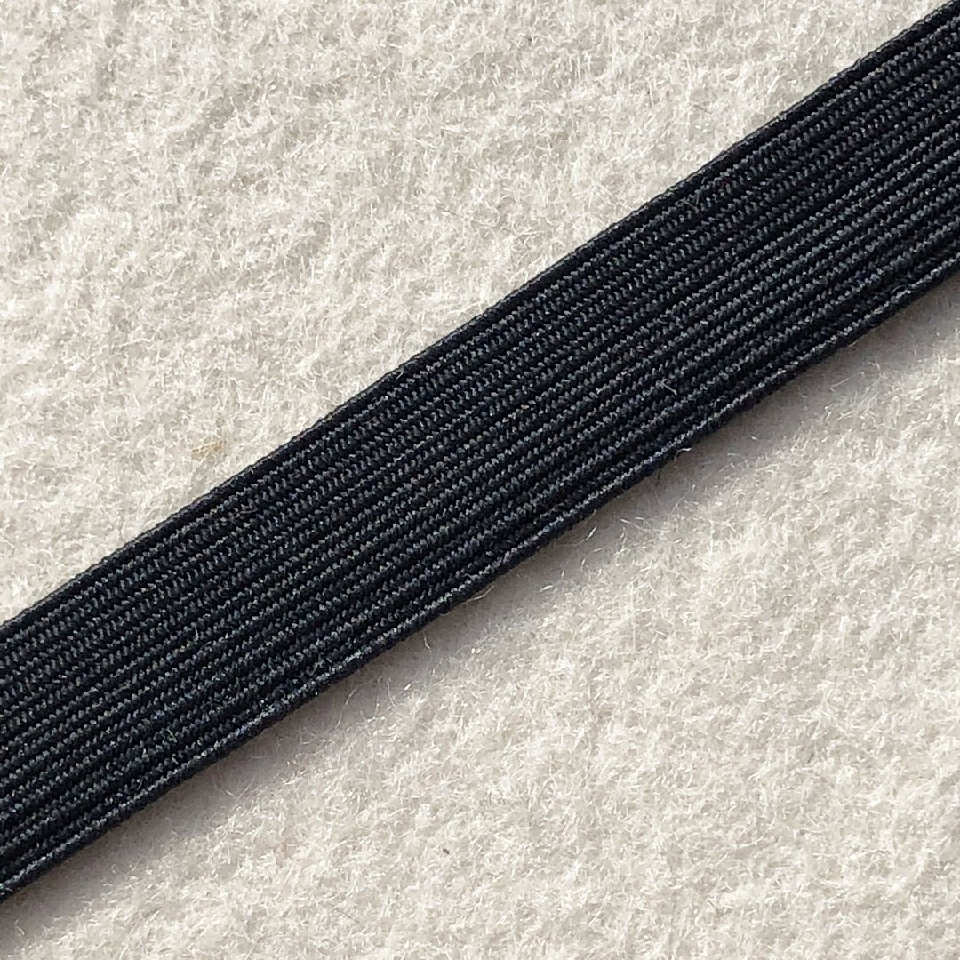 Gummiband ❖ schwarz ❖ 10 mm