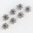 Trachtenknopf ❖ Edelweiss klein