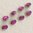 Trachtenknopf mit echtem Perlmutt ❖ pink