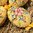 handbemalte Ostereier ❖ Blumenstrauß pfirsich