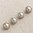 Trachtenknopf mit weisser Perle