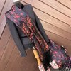 großer Schal ❖ Stola aus Kimonobrokat